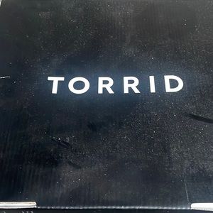 Torrid Black Sweater Hiker Bootie